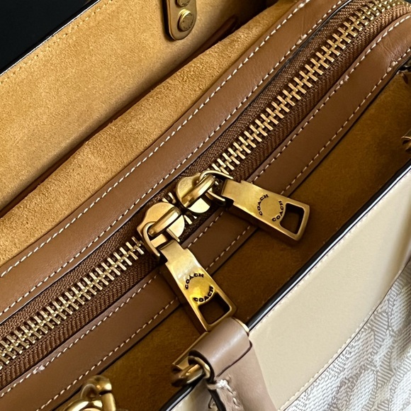 CA302 - Coach Rogue 25 In Signature Textile Jacquard - Picture 10 of 14